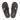 Memphis Tigers Men's Collegiate Flip Flop Sandal. Brown Straps With Metal Concho Logo. Cushioned Insole and Non-skid Outsole.