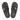 Ohio State Buckeyes Men's Collegiate Flip Flop Sandal. Brown Straps With Metal Concho Logo. Cushioned Insole and Non-skid Outsole.