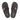 Texas Tech Red Raiders Men's Collegiate Flip Flop Sandal. Brown Straps With Metal Concho Logo. Cushioned Insole and Non-skid Outsole.