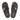 Oklahoma Sooners Men's Collegiate Flip Flop Sandal. Brown Straps With Metal Concho Logo. Cushioned Insole and Non-skid Outsole.