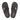 West Virginia Mountaineers Men's Collegiate Flip Flop Sandal. Brown Straps With Metal Concho Logo. Cushioned Insole and Non-skid Outsole.