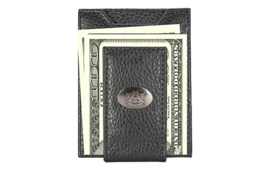 Auburn Tigers Pebble Grain Leather Wallet – Bifold, Trifold, Tall Roper & Slim Front Pocket – Black or Brown – Executive Style