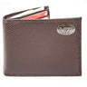 Virginia Tech Hokies Pebble Grain Leather Wallet – Bifold, Trifold, Tall Roper & Slim Front Pocket – Black or Brown – Executive Style