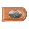 Florida State Seminoles Leather Magnetic Money Clip Wallet - Silver Emblem Fan Gift - 6 Colors