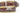 Florida State Seminoles Khaki Webbed Belt With Croc Leather Inlay | Collegiate Casual Game Day Belt