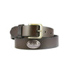Peanut Leather Belt for Men – Brown Full Grain Casual Southern Belt