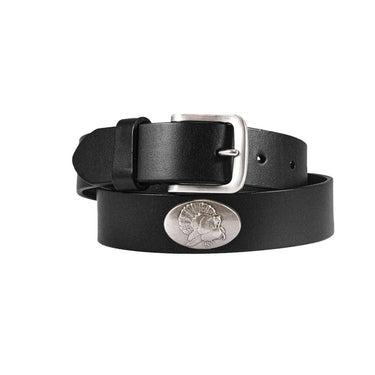 Turkey Leather Belt for Men – Brown Full Grain Casual Hunting Belt