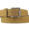 Mens Crazy Horse Leather Belt Light Brown | Full Grain Casual Belt | Vintage Distressed Belt | Gift for Him