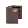 Dolphin Mahi Leather Trifold Wallet for Men | Full Grain Leather Wallet | Gift for Him