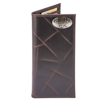 Buck Leather Roper Wallet for Men | Full Grain Leather Wallet | Gift for Him