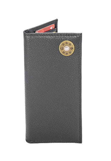 Shotshell Leather Roper Wallet for Men | Full Grain Leather Wallet | Gift for Him