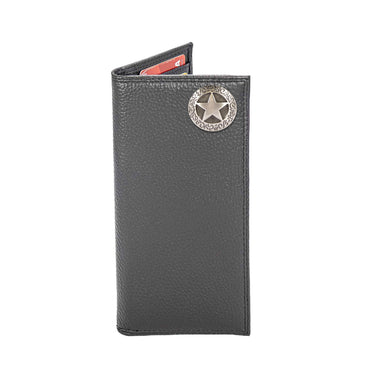 Texas Star Leather Roper Wallet for Men | Full Grain Leather Wallet | Gift for Him