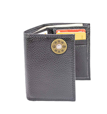 Shotshell Leather Trifold Wallet for Men | Full Grain Leather Wallet | Gift for Him