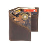 Shotshell Leather Trifold Wallet for Men | Full Grain Leather Wallet | Gift for Him