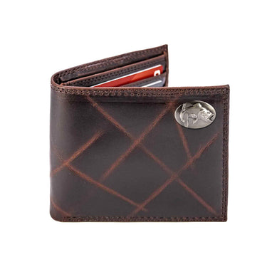 Bass Leather Bifold Wallet for Men | Full Grain Leather Wallet | Gift for Him