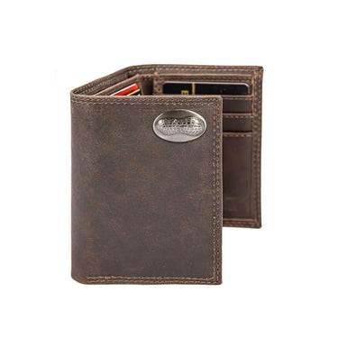 Peanut Leather Trifold Wallet for Men | Full Grain Leather Wallet | Gift for Him