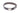 Clemson Tigers Brown Leather Dog Collar - Antique Silver Logo