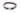Southern Miss Eagles Brown Leather Dog Collar - Antique Silver Logo