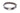 Oklahoma Sooners Brown Leather Dog Collar - Antique Silver Logo