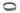 Christian Cross Brown Leather Dog Collar - Antique Silver Logo