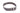 Dolphin Mahi Brown Leather Dog Collar - Antique Silver Logo