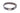 Marlin Brown Leather Dog Collar - Antique Silver Logo