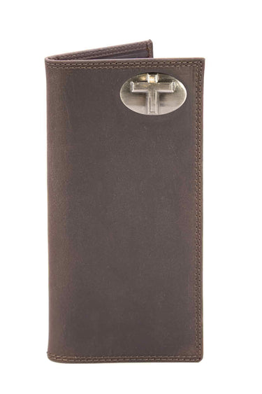 Christian Cross Leather Roper Wallet for Men | Full Grain Leather Wallet | Gift for Him