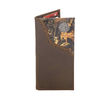 Maltese Cross Leather Roper Wallet for Men | Full Grain Leather Wallet | Gift for Him