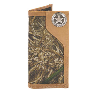 Texas Star Leather Roper Wallet for Men | Full Grain Leather Wallet | Gift for Him