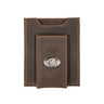 Lab Magnetic Leather Wallet | Slim Front Pocket Card Holder | Minimalist Clip Wallet