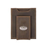 Turkey Magnetic Leather Wallet | Slim Front Pocket Card Holder | Minimalist Clip Wallet