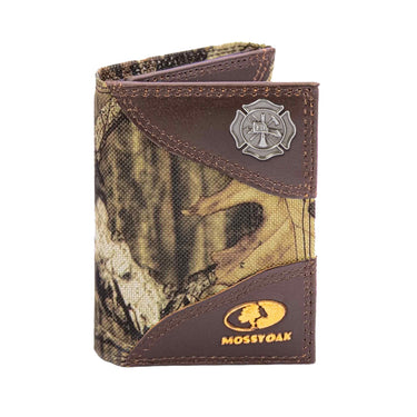Maltese Cross Leather Trifold Wallet for Men | Full Grain Leather Wallet | Gift for Him