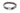 North Carolina State Wolfpack Brown Leather Dog Collar - Antique Silver Logo