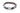 Anchor Brown Leather Dog Collar - Antique Silver Logo