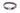 American Flag Brown Leather Dog Collar - Antique Silver Logo
