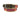Clemson Tigers Preppy Pinstripe Ribbon Belt with Khaki Webbing and Brown Leather Tabs