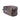 Fleur De Lis Men’s Brown Pebble PU Toiletry Bag – Water-Resistant Durable Compact Design for Travel.