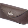 Memphis Tigers Sunglass and Eyewear Case – Brown Pebble with Protective Snap Closure