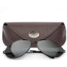 Mississippi State Bulldogs Sunglass and Eyewear Case – Camo or Brown Pebble with Protective Snap Closure