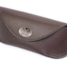 Virginia Cavaliers Sunglass and Eyewear Case – Brown Pebble with Protective Snap Closure