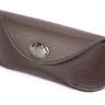 Bass Sunglass and Eyewear Case – Camo or Brown Pebble with Protective Snap Closure
