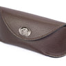 Lab Sunglass and Eyewear Case – Camo or Brown Pebble with Protective Snap Closure