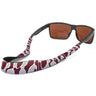 Mississippi State Color Maroon and Gray Camo Style Neoprene Sunglasses Strap