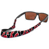 Georgia Bulldogs Color Red and Black Camo Style Neoprene Sunglasses Strap