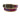 Ole Miss Rebels Preppy Pinstripe Ribbon Belt with Khaki Webbing and Brown Leather Tabs