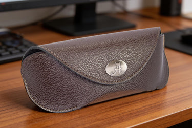 Alabama Crimson Tide Sunglass and Eyewear Case – Camo or Brown Pebble with Protective Snap Closure