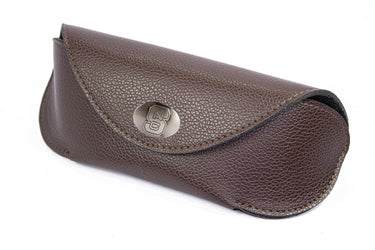 NC State Wolfpack Sunglass and Eyewear Case – Brown Pebble with Protective Snap Closure