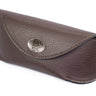 Buck Sunglass and Eyewear Case – Camo or Brown Pebble with Protective Snap Closure