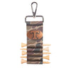 Tennessee Vols Leather Golf Ball and Tee Holder - Brown or Camo Golf Bag Clip