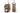 Bass Leather Golf Ball and Tee Holder - Brown or Camo Golf Bag Clip